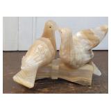 Carved Marble birds