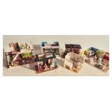 Diorama/Dollhouse Miniatures. Assorted rooms