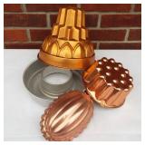 MCM Copper & Aluminum Jello Molds