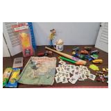 Box misc vintage toys