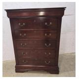 6 Drawer Highboy Dresser 40 "21"54"