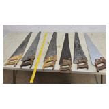 Cross cut and rip hand saws