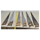 Cross cut and rip hand saws