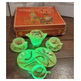 GLOWS - Akro Agate Little American Maid Lemonade