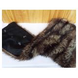 XL Fox Stole (?) 14" x 84". Nice & Fluffy, may be