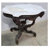 Turtle top marble top stand 32"24"29" legs