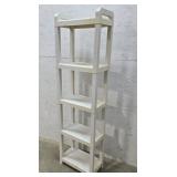 Plastic shelf