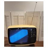 Retro Panasonic solid state television TV - Makes