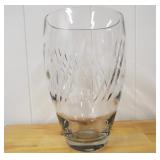 Huge 11.5" Crystal Vase-possibly Waterford