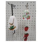 2 Wind Chimes - Strawberries And Roadrunner