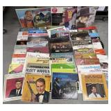 Box misc. genre LPs.