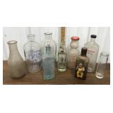 Glass bottles- Chemung spring water, Lambert