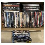 Action DVDï¿½s 4 of 4. Includes 9 action Blu-Rays.