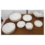 Set of Homer Laughlin dishes and covered
