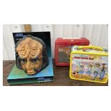 3 vintage lunch pails - Star Trek, Mickey Mouse