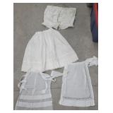 Victorian aprons, skirt & top