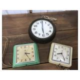 3 Clocks *need New Wiring