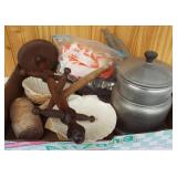 Vintage Kitchen Lot-Potato Masher, Cookie