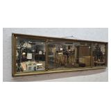3 Way Etched Mirror 53"16"