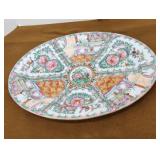 Rose Medallion pattern Chinese platter