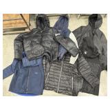 6 coats - DKNY, Oï¿½Neill, Bass, Hawke & Co.,