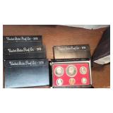 5 (FIVE) 1976 United States proof sets w/orig