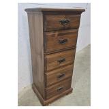 5 Drawer Lingerie Chest 20"17"46"