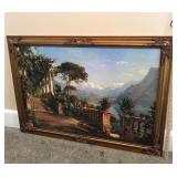 Gold guild framed print *small chips on frame