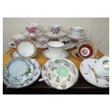 Teacup Lot-Delphine, Aynsley, Colclought & Tuscan