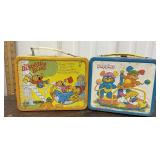 Popples 1986 Aladdin tin lunchpail with thermos