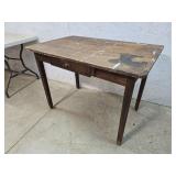 1 Drawer Farm Table 42"27"30"