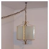 Mid Century Modern Hollywood Regency Swag Lamp w/