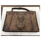 Vintage alligator purse