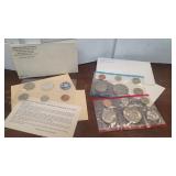 2 U.S Mint Uncirculated Coin Sets - 1965 & 1976