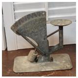 Old galvanized farm egg scales "The Oakes"