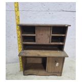 Salesman sample stepback cupboard