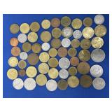 Bag foreign coins