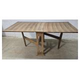 Mid century drop leaf table needs work