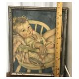 Framed Maud Tousey Fangel print