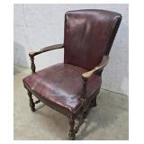 Leather office chair