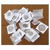 Bag of adult tokens heads and tails