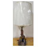 70s Chalkware Prospector Lamp Sundance Originals