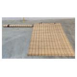 Pair bamboo blinds 48"60"