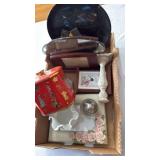 Misc - picture, frame clock, candlesticks and