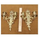 2 Brass Sconces