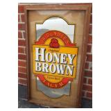 Honey Brown Bar Mirror 17" x 30"