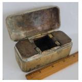 Antique Asian Brass Betel Nut Box - needs