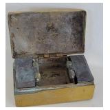 Antique Asian Brass Betel Nut Box