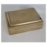 HEAVY Antique brass snuff Box??