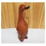 MCM Global Imports Teak Duck/Bird Figure